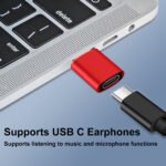 USB A male to Type-C female adapter - Imagen 7