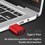 USB A male to Type-C female adapter - Imagen 8
