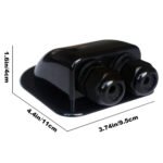 [RV Roof Cable Gland] Double Wire Entry Gland Box | Solar Panel Roof Wire Entry Gland for 14AWG to 10AWG Solar Cables for RV, Campervan, Boat, Van - Imagen 2