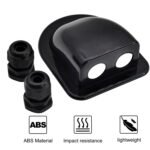 [RV Roof Cable Gland] Double Wire Entry Gland Box | Solar Panel Roof Wire Entry Gland for 14AWG to 10AWG Solar Cables for RV, Campervan, Boat, Van - Imagen 8