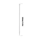 100PCS 8in Cable Zip Ties White, The Maximum Tensile Strength of Premium Plastic Wire Ties Clear is 50 Pounds, Self-Locking Nylon White Zip Ties for Indoor and Outdoor - 图片 5
