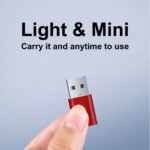 USB A to USB C adapter, USB-ModelC Female to USB-A Male Connector, USB 3.0 OTG Adapter - Image 2