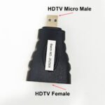 HDTV Adapter, 4K@60Hz HDTV Female to Female Adapter HDTV 2.0 Extender for HDTV Cables, Compatible with HDTV,Blu-Ray,Laptop, Monitor,& More - Image 8