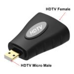 HDTV Adapter, 4K@60Hz HDTV Female to Female Adapter HDTV 2.0 Extender for HDTV Cables, Compatible with HDTV,Blu-Ray,Laptop, Monitor,& More - Image 11