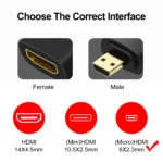 HDTV Adapter, 4K@60Hz HDTV Female to Female Adapter HDTV 2.0 Extender for HDTV Cables, Compatible with HDTV,Blu-Ray,Laptop, Monitor,& More - Image 12