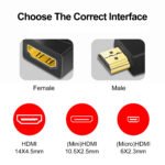 HDTV Adapter, 4K@60Hz HDTV Female to Female Adapter HDTV 2.0 Extender for HDTV Cables, Compatible with HDTV,Blu-Ray,Laptop, Monitor,& More - Image 23