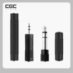 1PC 3.5mm right angle adapter, 90 Degree Right Angle Gold-Plated TRS Stereo Male to Female AUX Audio Connector, Portable Audio Adapter for Headset Tablets MP3 Players Phones Laptops Car Audio - 图片 12