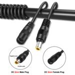 16AWG 4.5m/15FT DC7909 Extension Cable, Female to Male DC8mm cable, Compatible with Below 200W Solar Panel and Jackery 1000/500/300/240/1500/2000 Portable Power Station - Imagen 2