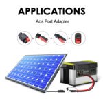 12AWG 1.8m/6FT Anderson Connector to SAE Extension Cable with SAE Polarity Reverse Adapter for Portable Power Station Solar Panel - Image 3