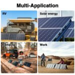 12AWG 1.8m/6FT Anderson Connector to SAE Extension Cable with SAE Polarity Reverse Adapter for Portable Power Station Solar Panel - Image 5