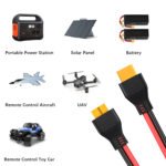 12AWG 3m/10FT XT60 Extension Cable, XT60 Male to Female Connector Converter Plug, for RV Portable Power Station Solar Generator RC Battery RV Extension Cords - Image 7