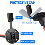 10AWG 60cm/2FT SAE Quick Connect Harness, Sae Extension Cable with Dust Cap, Include 5Fuse(10/15/20/25/30A), Quick Disconnect O-Ring Connector, SAE Battery Cable , for Solar Panel, Motorcycle, Boat, Wind Power Parts & Accessories - Imagen 5