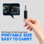 1PC 3.5mm Male To Male Adapter Connector, 3.5mm 1/8" TS Stereo Plug Audio Adapter, Hi-Fi Audio Connector Compatible With TaoTronics Bluetooth Receiver Headphones Phones - Image 5