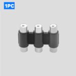 1PC 3-RCA Jacks to 3-RCA Jacks Coupler, 3-RCA Female to Female Adapter - 图片 2