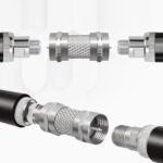 3PCS F-Model RG6 Adapter, F-Model Male to Male RG6 Coax Connector, 75 Ohm Extension Coupler for TV Antenna Splitter Amplifier Cables - 图片 7