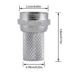 2PCS F-Model RG6 Adapter, F-Model RG6 LNB Signal Connector, Cost-Effective Replacement for Satellite TV Rooftop Antennas Receiver - Imagen 4