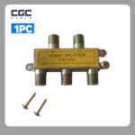 2PCS F-Model to BNC Connector, BNC Male to F-Model Female Jack 75 Ohm Coax Adapter for CCTV Camera Satellite Scanner RG6/RG59/RG58/SDI/HD SDI