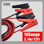 Car Battery Wire 20FT/6m,Car Emergency Power Start Cable 4G,Energizer Jumper Cables,Heavy Duty Car Booster Cables for bridging Dead/Weak Batteries