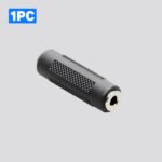 1PC Audio Female/Female Adapters, 3.5Mm Stereo Female to Female Coupler, Corrosion Resistant Universal Audio Replacement Adapter Accessory - 图片 2