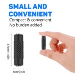 2PCS Audio Adapters, 3.5mm TRS Female to Female + Male to Male Stereo Connector, for Headset Guitar MP3 PC - Image 3