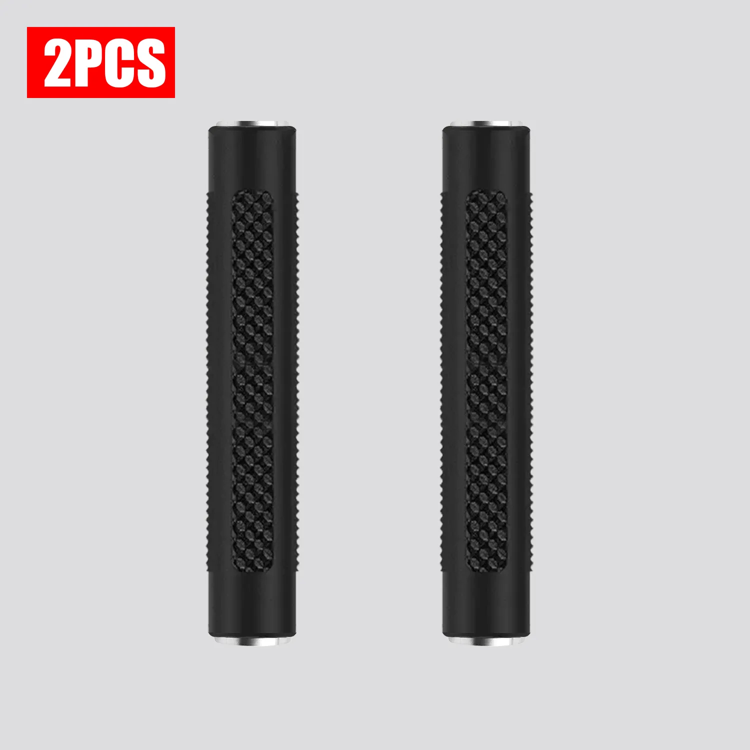Audio Adapter Head 6.35mm Female to Female Adapter, Audio Stereo TRS Converter Adapters, For Guita, Headset, speaker etc. - 图片 3