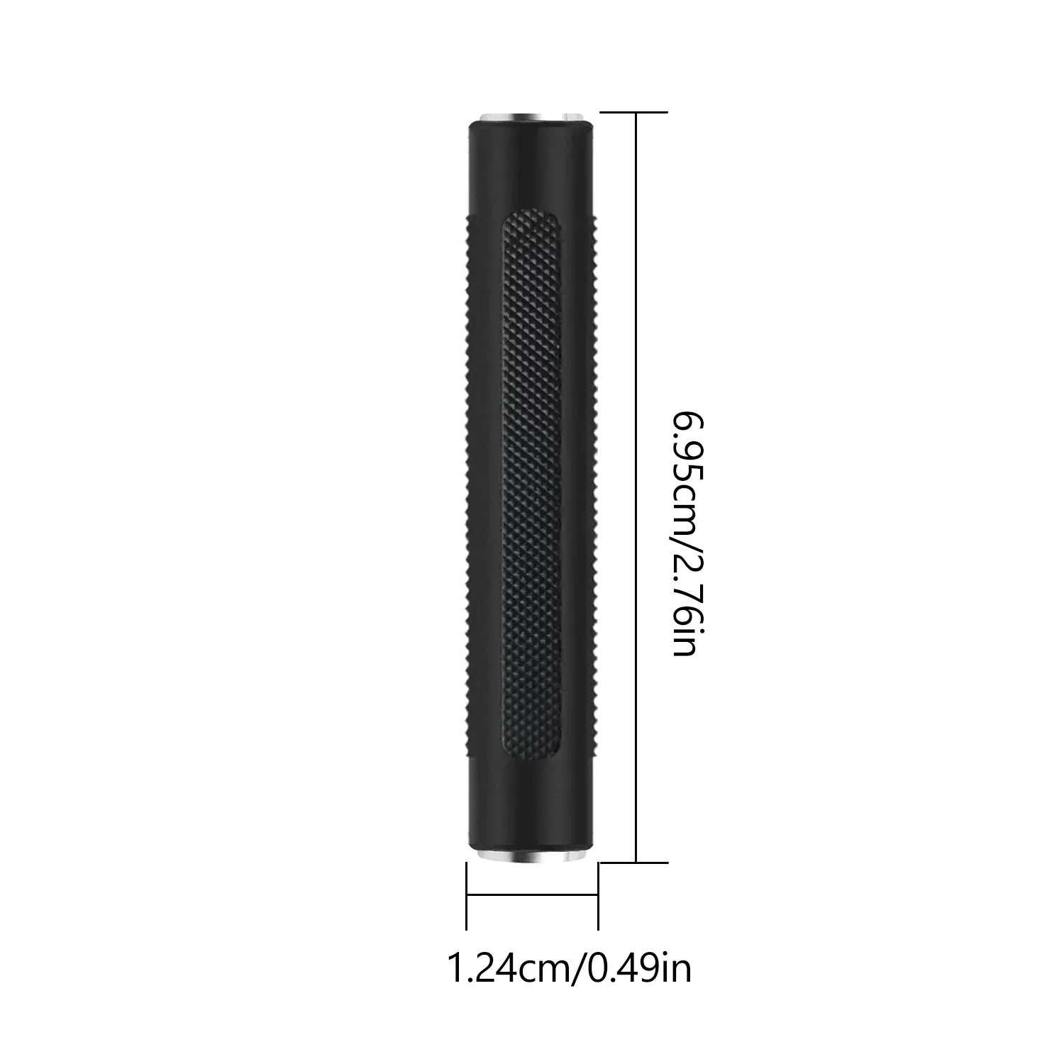 Audio Adapter Head 6.35mm Female to Female Adapter, Audio Stereo TRS Converter Adapters, For Guita, Headset, speaker etc. - 图片 4