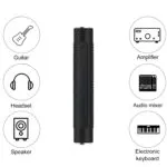 Audio Adapter Head 6.35mm Female to Female Adapter, Audio Stereo TRS Converter Adapters, For Guita, Headset, speaker etc. - 图片 5