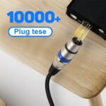 3-Pin XLR Cable Connectors, Professional XLR Male/Female Mic Connectors, 3PIN DMX Plug Jack Socket for DMX Signal Wire Microphone Audio Gear - 图片 7