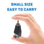 2PCS RCA adapter, RCA AV Male Plugs, Speaker Wire to RCA Conversion Adapter, Speaker Phono RCA Male Jack - 图片 6