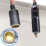 16AWG 2m/6.6FT Copper 12V/24V/30V Car Plug Extension Cord with 15A Fuse - Male Plug to Female Socket for Tire Pump & Air Compressor, Without Battery for Vehicle Charger - Image 7