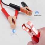 16AWG Car Plug Extension Cord, Female Car Plug Socket To Battery Alligator Clips with 10A Fuse,For Car Battery Clamp Extension Cable, Car Charger, Car Tire Pump(65cm/26in) , without Battery - Image 8