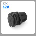 1PC Car Plug Lighter Socket | 12V/24V/30V Power Adapter for Boat, Motorcycle, ATV, RV, Tractor Power Outlet Socket Receptacle Accessories Plug, Auxiliary Connector, ABS Material, Without Battery