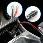 [Car Plug Extension Cord] 12/24/30V Car Cigarette Lighter Adapter With 15A Fuse, 16AWG Auxiliary Connector Cable, Universal Car Plug Power Extension Cord For Vehicle Electronics, 12-24V Operating Voltage - Without Battery - 图片 9