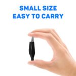 22pcs alligator clips electrical mini, 27mm - Black & Red Plastic Sleeve, Auxiliary Connector, for Test Probes and Meters, Uncharged Power Mode, No Battery Required - Image 9