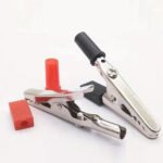 20pcs Metal Alligator Clips With Sheath, 55mm/2.16in alligator clips electrical, Crocodile Test Clamps, Jacket Clips, Electrician Clips, Cable Clipsfor Electrical Or Laboratory Testing - Imagen 7