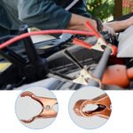 4PCS Alligator Clips Electrical, 50A Metal Insulated Red Black Clamps, Heavy Duty Spring Loaded Boot for Car Truck Battery Charging Electrical Testing - Image 5