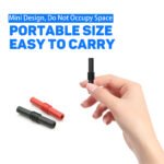 10PCS 4mm Banana Plug Coupler Female To Female Insulated Banana Socket Jack Connector For 4MM Banana Plug Extension Adapters - Imagen 4