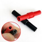 10PCS 4mm Banana Plug Coupler Female To Female Insulated Banana Socket Jack Connector For 4MM Banana Plug Extension Adapters - Imagen 5