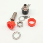 20PCS Banana Socket, 4mm Banana Plugs Socket Connectors Binding Post Terminal Wire Connectors for 4mm Banana Plugs Connectors, Audio Equipment(10 Black and 10 Red) – Bild 5