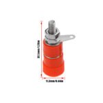 10PCS(5 Red+5 Black) Banana Plugs 4mm | Banana Plug Terminal for Speaker Wire Audio Instrumentation - Imagen 3