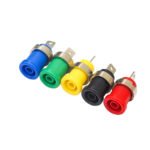 10PCS Banana Plugs 4mm Female| Panel Mount Socket Binding Post for Speaker Test Adapter - Imagen 2