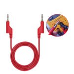 2PCS Banana To Banana Plug Test Leads, 4mm Stackable Banana Plug Wire Test Cable Lead, Electrical Test Wire For Multimeter - 图片 4