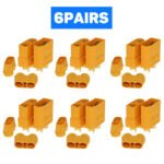 3Pairs XT90H Connectors, XT90H Male & Female Connector Plugs with Sheath, For RC Lipo Battery, Charge Lead And Drone – Bild 5