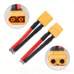 3Pairs XT60 Connector Male & Female Plug Cord, 12AWG Extension Cable 50mm For RC Cars, Quadcopters, Airplanes, Boats - Battery Parts Replacement, Without Battery - Image 7