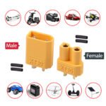 10Pairs XT30 Connectors Plugs Male & Female With Heat Shrink For RC Car/Boat/LiPo Battery - 图片 9
