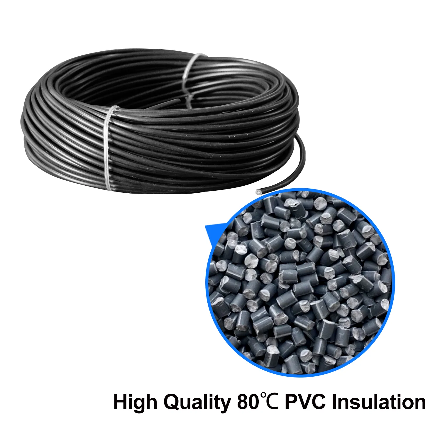 18AWG 100m/328FT Low Voltage Wire Cable Conductor Red Cable, Flexible Wire Extension Cord Copper Clad Aluminum Wire 12V/24V DC Cable for Speaker Wires, LED Wires, Automotive Wires – Bild 2