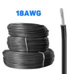 18AWG 30m/100FT Low Voltage Wire Cable Conductor Red Cable, Flexible Wire Extension Cord Copper Clad Aluminum Wire 12V/24V DC Cable for Speaker Wires, LED Wires, Automotive Wires - Image 13