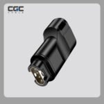 1个装 USB-C 母头转 Garmin 智能手表充电接口公头适配器，适用于 Garmin 手表充电适配器