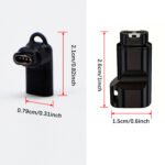 1Pack USB-C Female to for Garmin Smart Watches Charging Connector Male Adapter, for Garmin Watch Charging Adapter - 图片 6