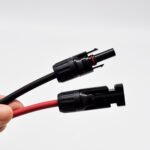 12AWG 0.3m/1FT Solar Cable to O Ring Connecter Panel Connector Cable, For Solar Battery Connectors For Car, RV, Boat Solar Generator, Inverter, Battery Pack Charger, Generator Connectivity, Red And Black. – Bild 4